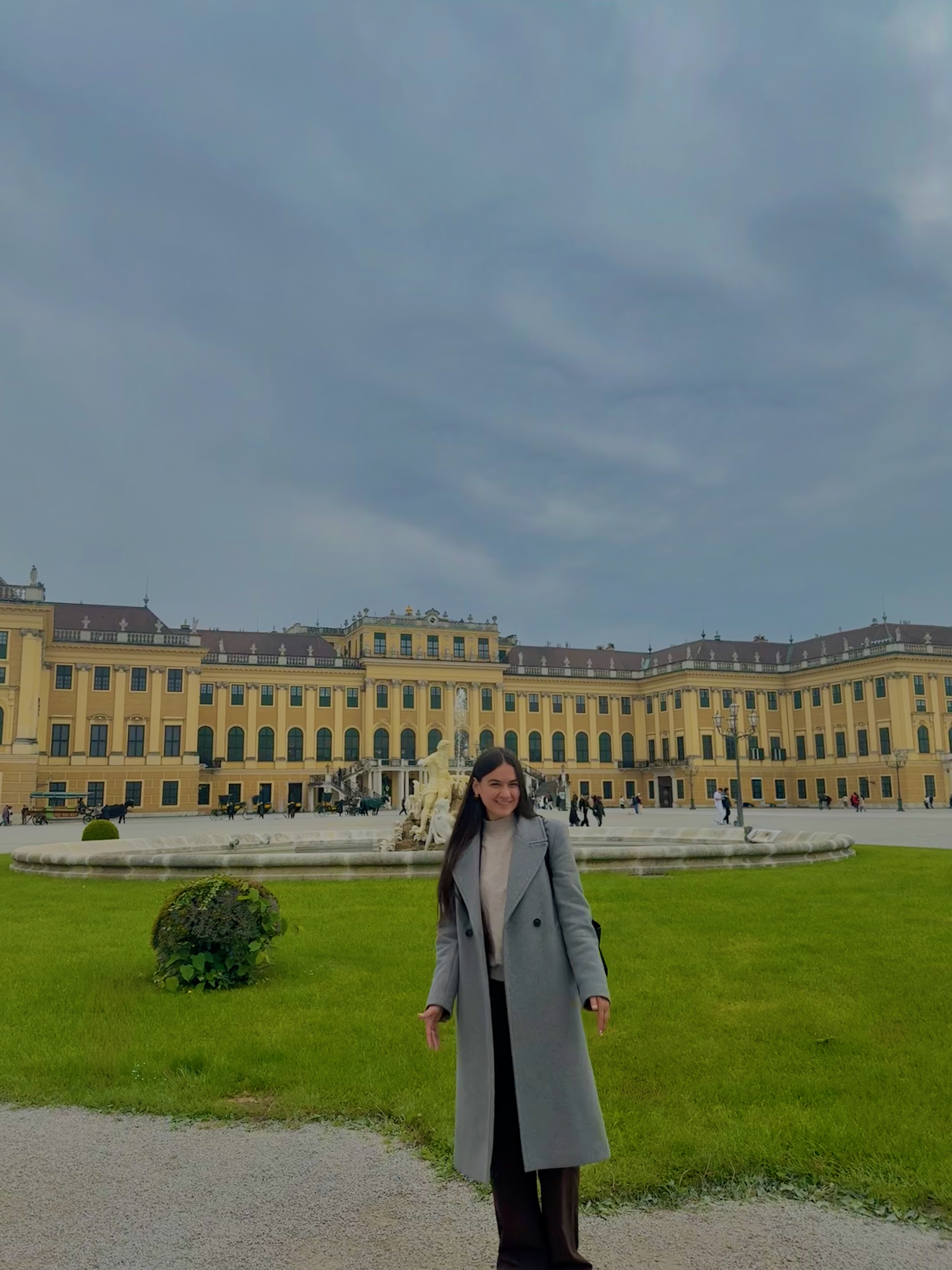 Sophia at Schönbrunn Palace
