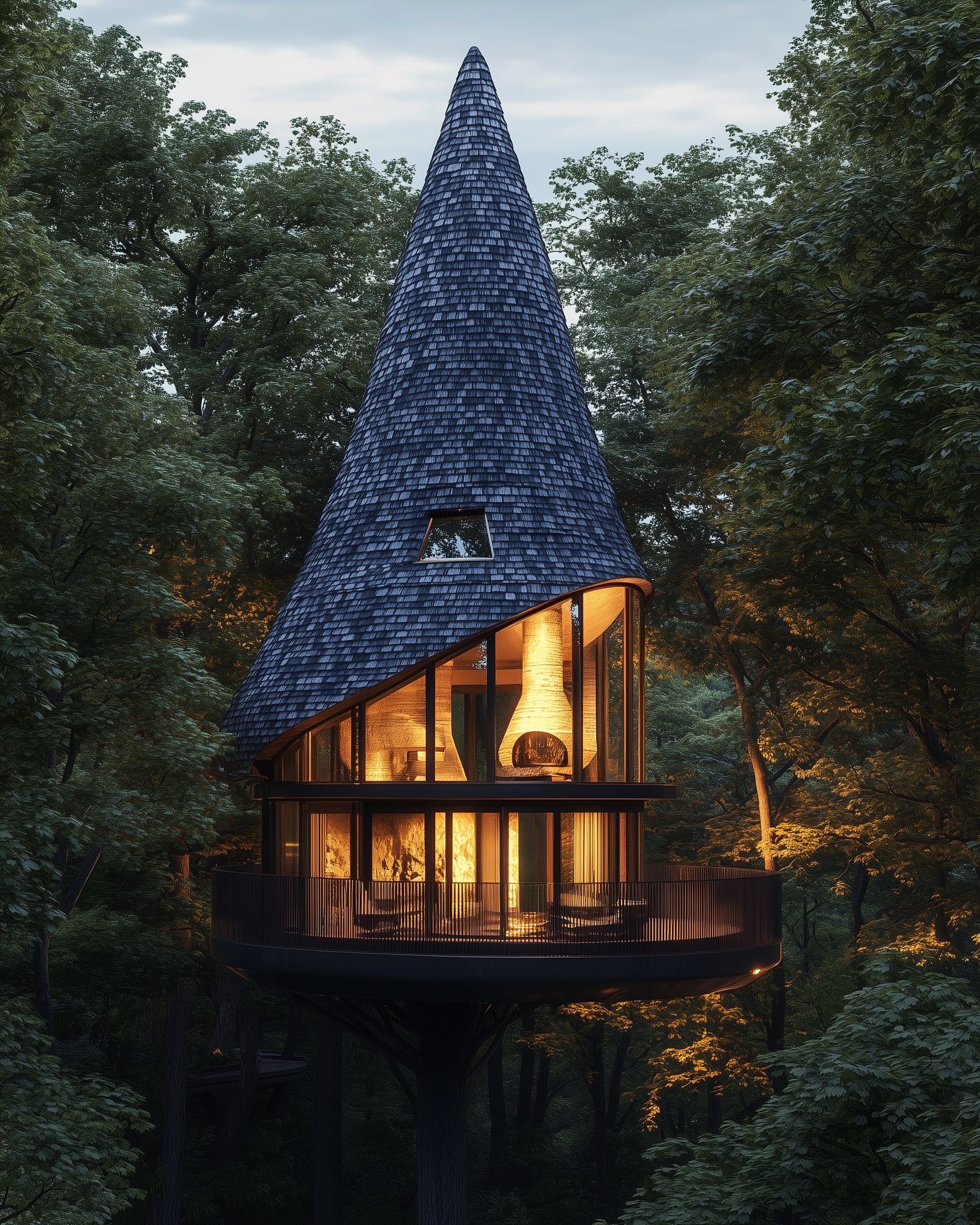Treehouses — exterior
