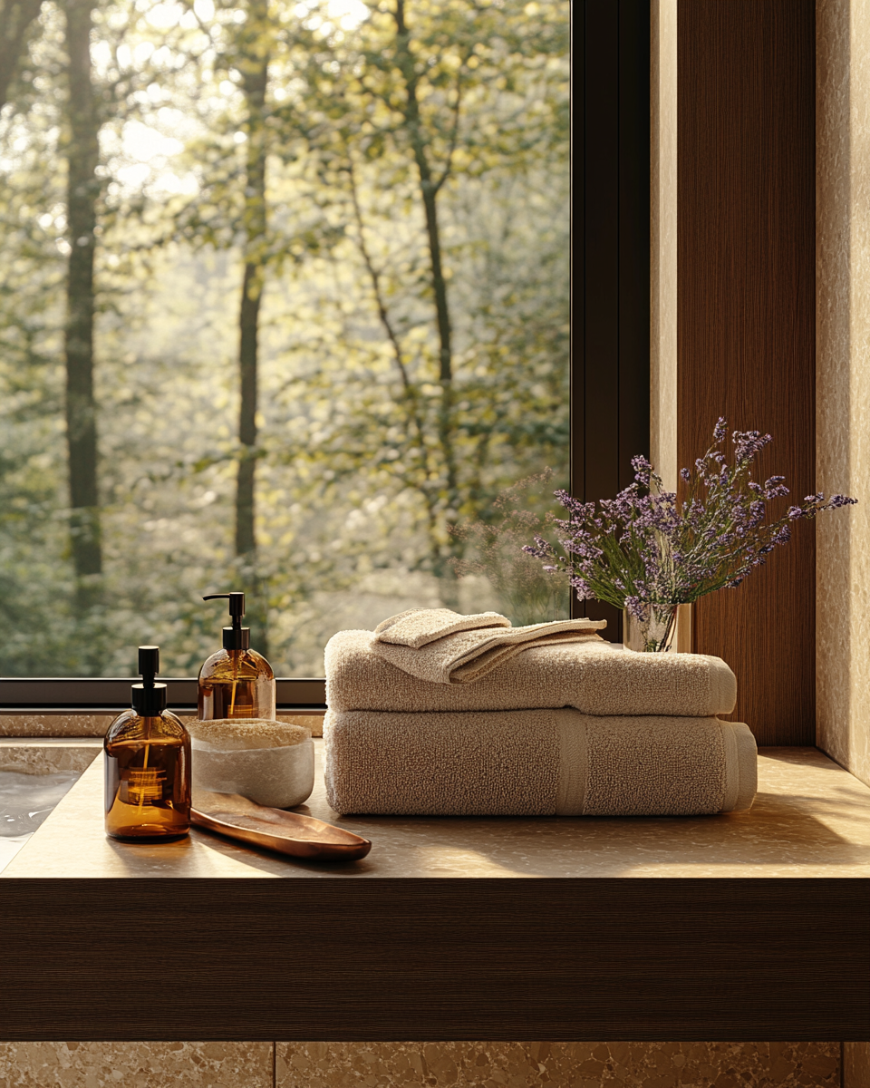 Estate herbal toiletries and lavender